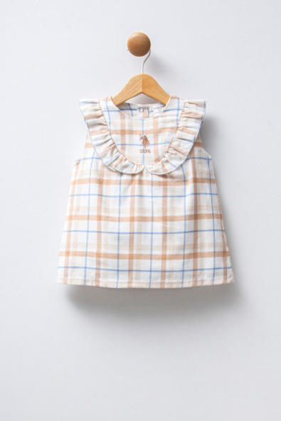 USB2379 - V1 BEYAZ - Dokuma Kumaş - Elbise